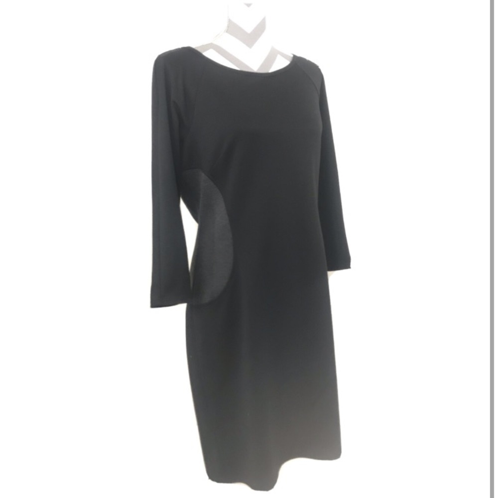 NWT - Laundry by Shelli Segal Black and Grey Dress